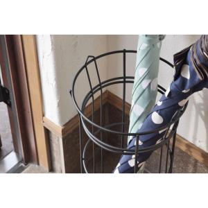 傘立て おしゃれ W21×D21×H45 ブラ...の詳細画像3