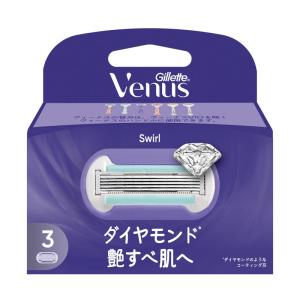P&G ヴィーナス カミソリ 艶すべ肌へ 替刃 3個入 Gillette Venus