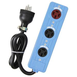 ハタヤ(HATAYA) 屋内用 200V型接地付 マルチタップ延長コード 1m 3P接地3個口コンセント HM-A 71yNXqF2K+L._AC_UF1000,