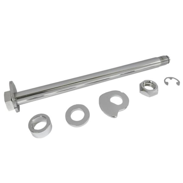 ハーレー 2014以降 ツーリング リアアクスルキット クローム Drag Specialties