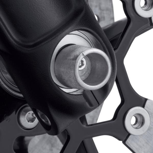 Drag Specialties フロントアクスルカバー インストールキット M8 ローライダーS/...