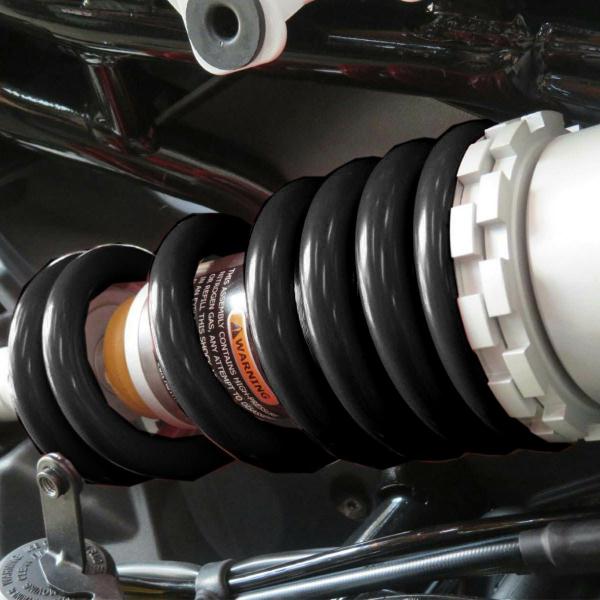 ハーレー X350 ローダウンスプリング ブラック