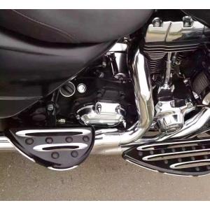 Arlen Ness 10Gauge ドライバーフットボード コントラストカット : HD 