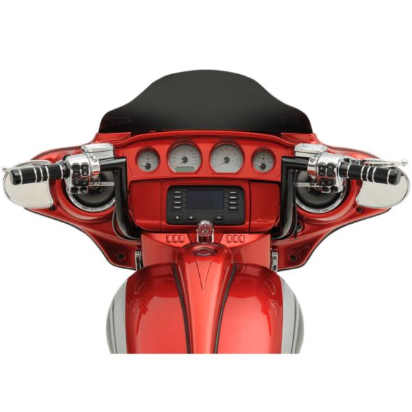 ハーレー用 1.25インチ径 Bagger Apeハンドルバー 10インチ ブラック TODDS C...