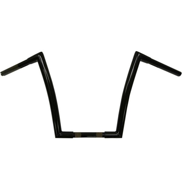 トッズサイクル 0601-2712 1.25インチ STRIP ハンドルバー グロスブラック 12イ...