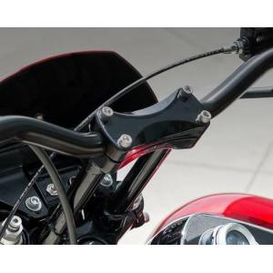 Biltwell アングル付スピードメータークランプ クローム : HD-PARTS
