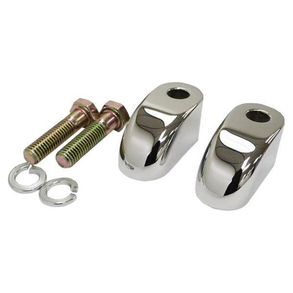 LAチョッパーズ 0602-0689 ライザー プルバックエクステンション　１インチ　クローム ライ...