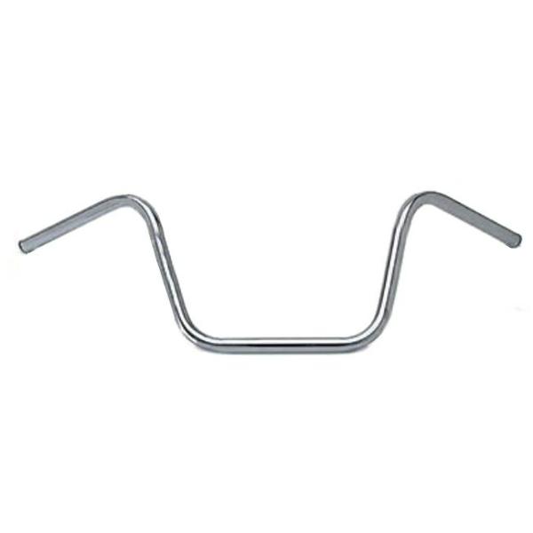 J&amp;Pサイクルズ 12インチ エイプハンドルバー (クローム)
