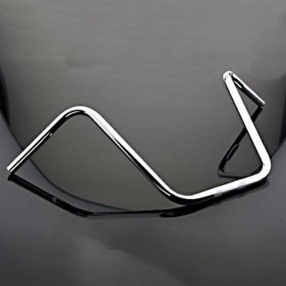 J&amp;Pサイクルズ 16インチ エイプハンドルバー (クローム)