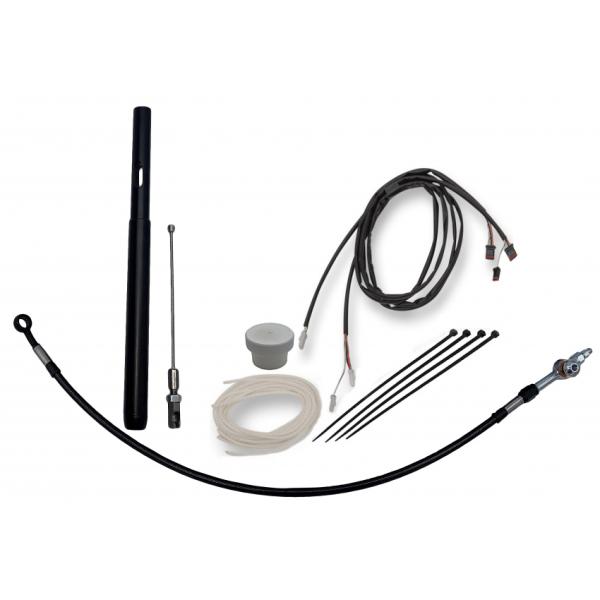 Fat Baggers 109014-B Touring FLHT、FLHX用ケーブルエクステンショ...