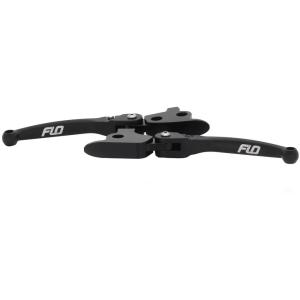 FLO MOTORSPORTS 122-0806 MXスタイル レバーセット(調整式) ブラック 