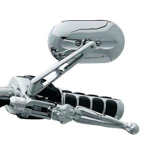 クリアキン 1707 ティアドロップミラー クローム 左右セット : HD