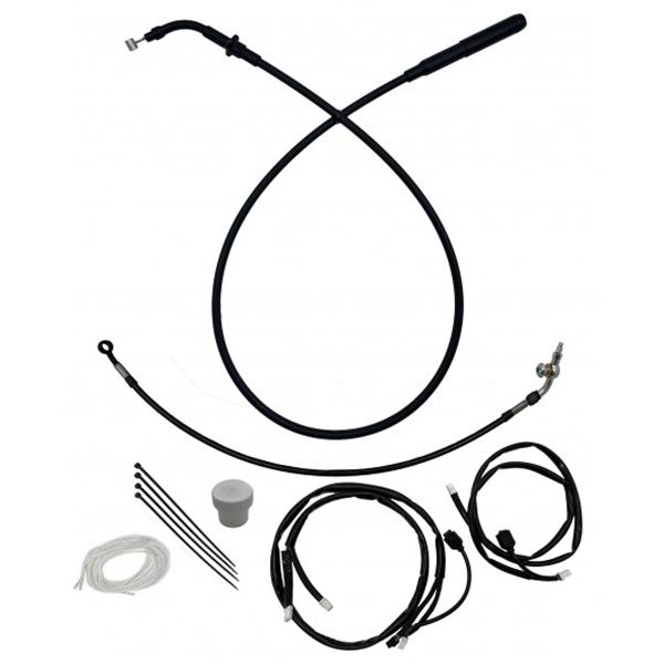 Fat Baggers 18インチハンドル用 EZインストールキット (ブラック) 2023以降 C...