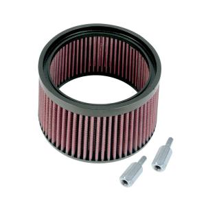 S＆S エアクリーナーカバー マットブラック **加工のみ** SSCV-MB : HD