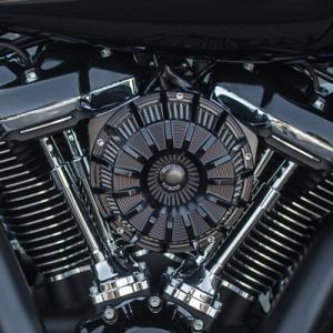 Arlen Ness 18-997 15-Spoke　Invertedエアクリーナー　ブラック 20...