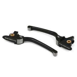 KEN'S FACTORY ラピッドシリーズ リブドデザイン ミラー 右用 ブラック