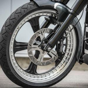 ハーレー、11.5インチディスクローター Ricks Motorcycles Seven Sins ハーレー フロントブレーキローター