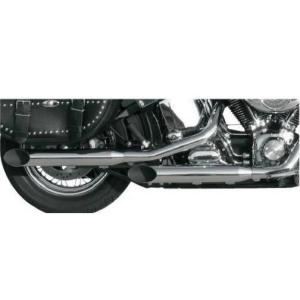 S＆S 550-0735 スラッシュカット スリップオンマフラー ブラック M8