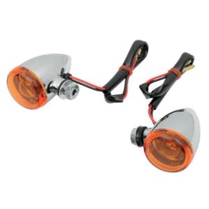 ハーレー純正 LED・ブレット・ウインカー アンバーカラー 左右ペア