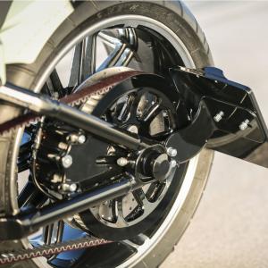 【Thunderbike】リアホイール・アクスルカバーセット ブラック｜hd-parts
