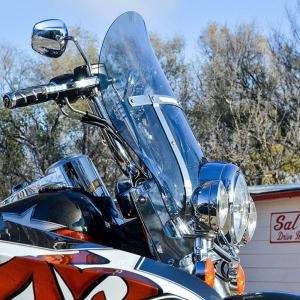 ハーレー ソフテイル ローライダーST FXLRST用 10インチ フレア