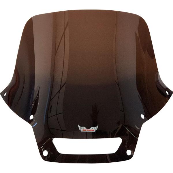 ハーレー SLIPSTREAMER FXLRST用リプレイスメント ウインドシールド 4インチオーバ...