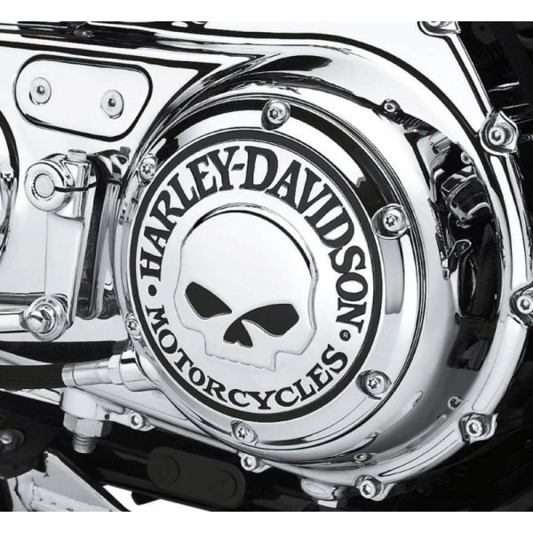 ハーレー ダビッドソン ウィリーG. スカルコレクション ダービーカバー クローム 25440-04...