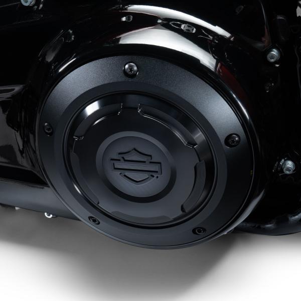 ハーレー純正 スイッチバック ダービーカバー ブラック  ツーリング、トライク  25701519