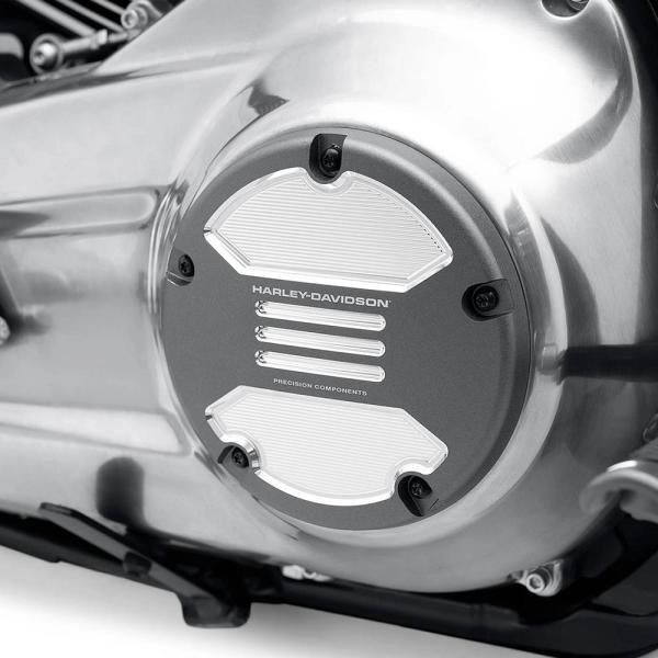 ハーレー純正 M8ソフテイル Adversary ダービーカバー グラファイト 25701533