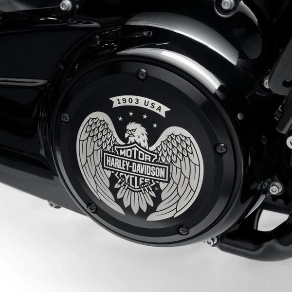 ハーレー純正 ツーリング、トライク イーグル・バーアンドシールド ダービーカバー 25701551