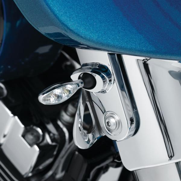 Kuryakyn By Kellermann 2846 ストリートグライド ターンシグナル・フォーク...