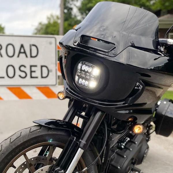 KLEENMOTO RIGID ADAPT XP LEDヘッドライト 取り付けブラケット、ハーネスキ...