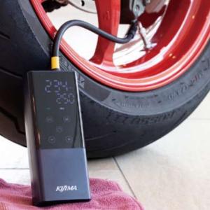 KIJIMA 充電式 スマートエアポンプ JP02（90度エアバルブ/30cmホース付属）