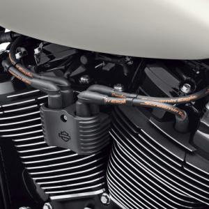 M8 ソフテイル アイアン・ダービーカバー (グロスブラック