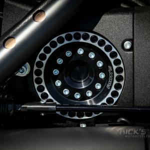 【Ricks Motorcycles】35-4038004-0 フロントプーリーカバー 30丁用 2004〜2021 スポーツスター｜hd-parts