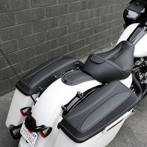 Saddlemen LSサドルバッグリッドカバー (レッド) 2024以降ツーリング