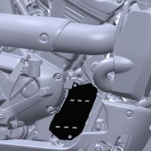 ハーレー純正 オイルクーラーカバーキット 63121-11A : HD-PARTS