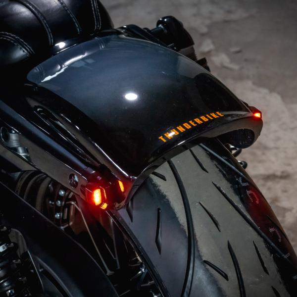 ハーレー ナイトスター RH975 Strut Stripe 3-1リアターンシグナルセット Thu...