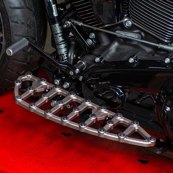 Arlen Ness MXフロアボード チタニウムアノダイズ