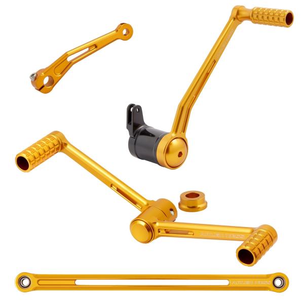 Arlen Ness ツーリング用 Speed Liner フットコントロールキット(ヒール/トウシ...