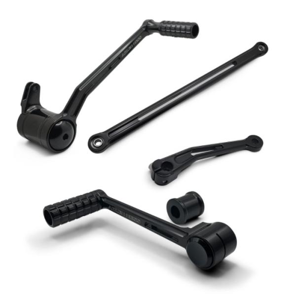 ハーレー Touring用 Speed Liner フットコントロールキット(ソロシフター) ブラッ...