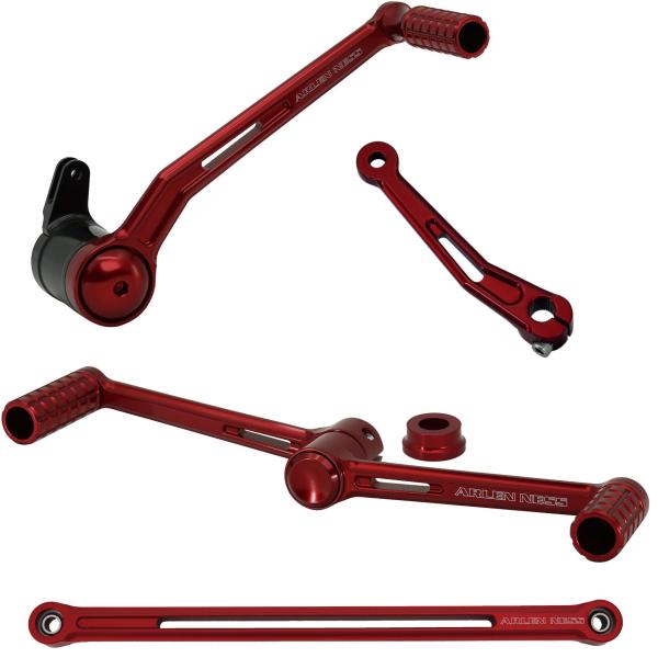 Arlen Ness ツーリング用 Speed Liner フットコントロールキット(ヒール/トウシ...