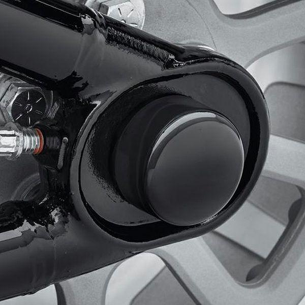 ハーレー ダビッドソン リアアクスルナットカバー ブラック 43000109