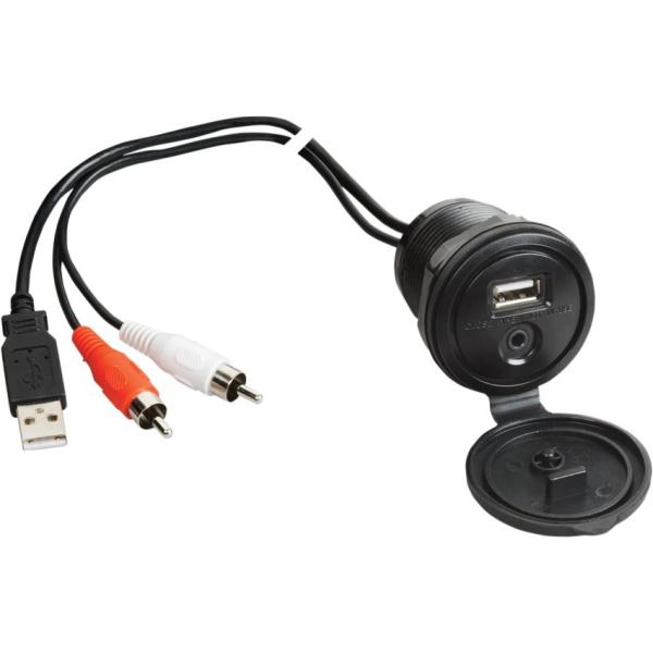 【社外】4401-0136 USBインターフェース＆RCAコネクタ