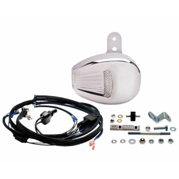 ジムズ 461252 JIMS FORCEFLOW シリンダーヘッド クーラー クローム