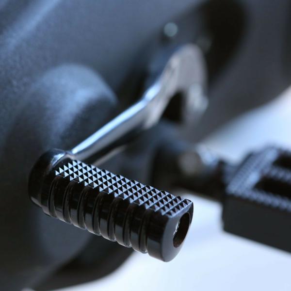 ハーレー 2.5インチ シフトペグ ブラック サンディエゴカスタム 482212