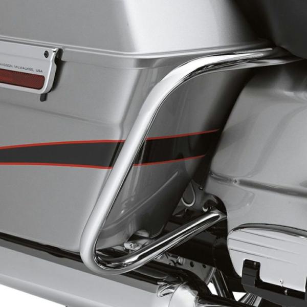 ハーレー純正 クローム・リアサドルバッグガードキット FLHRS、FLHX、FLTR 49291-0...