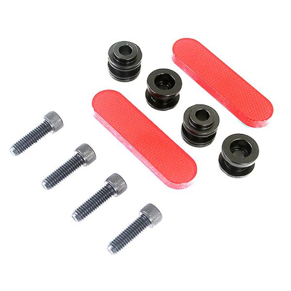 M8 ソフテイル ドッキングハードウェアキット グロスブラック V-TWIN