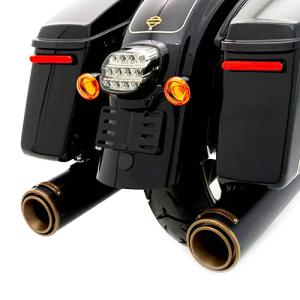 500-0186:ラインハート 4.5″ DBX45 スリップオンマフラー : HD-PARTS