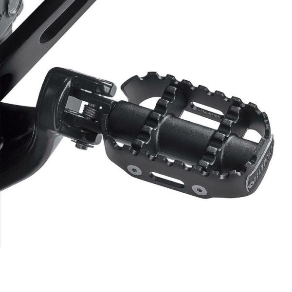 ハーレー ダビッドソン 80グリット コレクション ライダーフットペグ ブラック 50501383